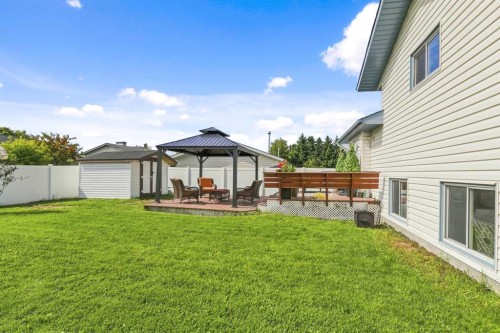 46 Atkinson Crescent, Whitecourt, AB - Outdoor With Deck Patio Veranda With Exterior