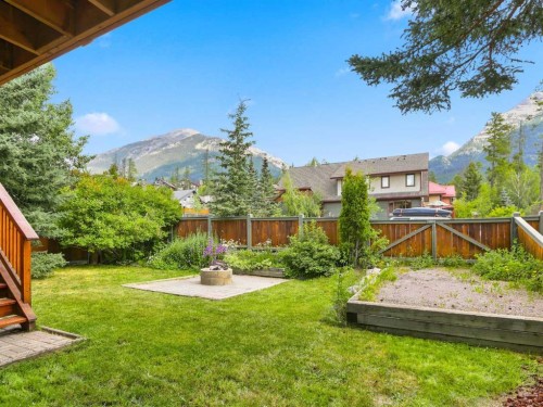 2 Terrace Place, Canmore, AB - Outdoor With Deck Patio Veranda With Backyard