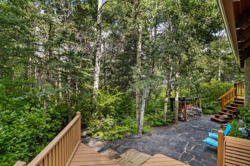 10 Heart Road, Lac Des Arcs, AB - Outdoor With Deck Patio Veranda