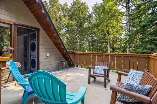 10 Heart Road, Lac Des Arcs, AB - Outdoor With Deck Patio Veranda With Exterior