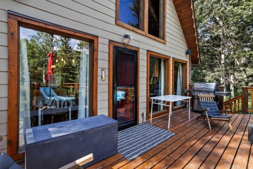 10 Heart Road, Lac Des Arcs, AB - Outdoor With Deck Patio Veranda With Exterior