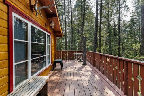 237 Cascade Drive, Harvie Heights, AB - Outdoor With Deck Patio Veranda With Exterior
