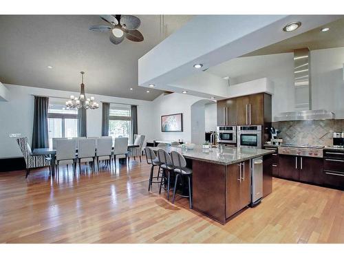 223 2 Avenue, Drumheller, AB - Indoor Photo Showing Kitchen With Upgraded Kitchen