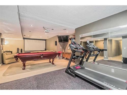 117 Seagreen Manor, Chestermere, AB - Indoor Photo Showing Gym Room