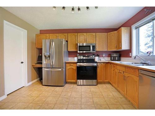 46-108 Garrow Avenue, Brooks, AB - Indoor Photo Showing Kitchen With Double Sink