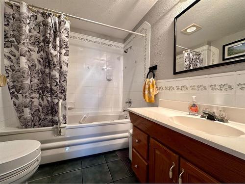 105 Railway Avenue, Rosemary, AB - Indoor Photo Showing Bathroom