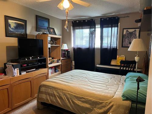 63 Hunts Drive, Drumheller, AB - Indoor Photo Showing Bedroom