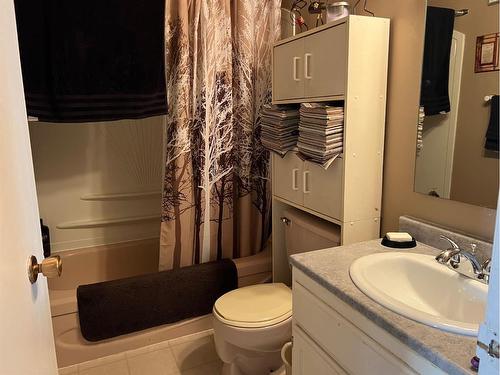 63 Hunts Drive, Drumheller, AB - Indoor Photo Showing Bathroom