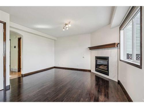 110 Coventry Crescent Ne, Calgary, AB - Indoor With Fireplace