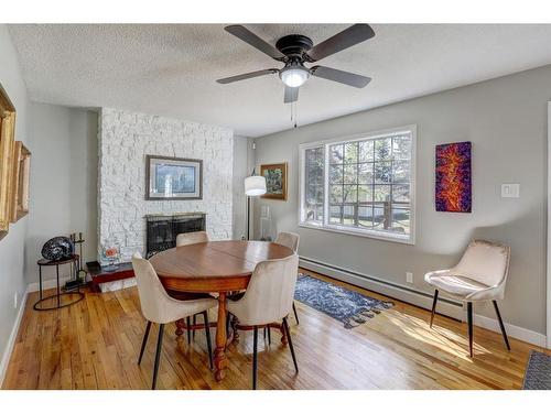 150 9 Street Nw, Drumheller, AB - Indoor Photo Showing Other Room With Fireplace