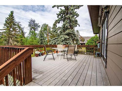 101 Riverside Street, Markerville, AB - Outdoor With Deck Patio Veranda With Exterior