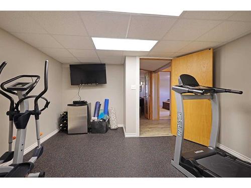 182048 Rge Rd 163, Rural Newell, County Of, AB - Indoor Photo Showing Gym Room