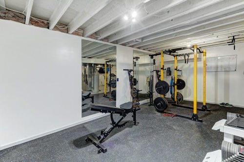 1014 Twin Hills Close, Drumheller, AB - Indoor Photo Showing Gym Room