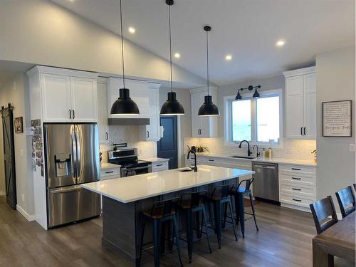 10272 Township Road 300, Rural Special Areas No. 2, AB - Indoor Photo Showing Kitchen With Upgraded Kitchen