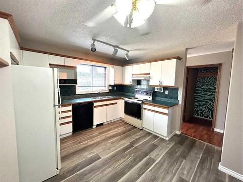 31 Garrow Crescent East, Brooks, AB - Indoor Photo Showing Kitchen With Double Sink