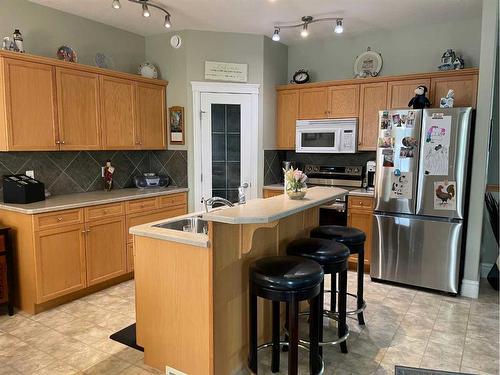 5037 Shannon Drive, Olds, AB - Indoor Photo Showing Kitchen