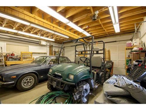 23 Range Road 62, Rural Mountain View County, AB - Indoor Photo Showing Garage