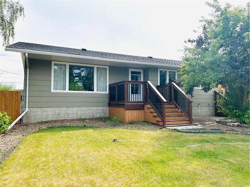 307 Mehl Place, Oyen, AB - Outdoor With Deck Patio Veranda