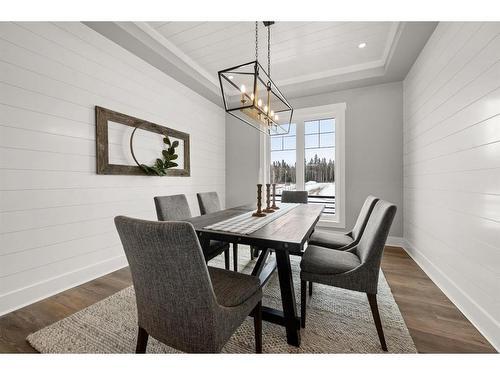 34446 Range Road 21, Rural Red Deer County, AB - Indoor Photo Showing Dining Room