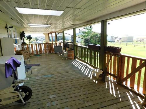 9 151025 Hwy 542, Rural Newell, County Of, AB - Outdoor With Deck Patio Veranda With Exterior