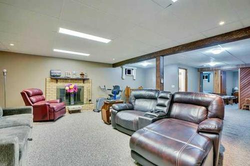 609 Kennedy Place, Hanna, AB - Indoor Photo Showing Basement