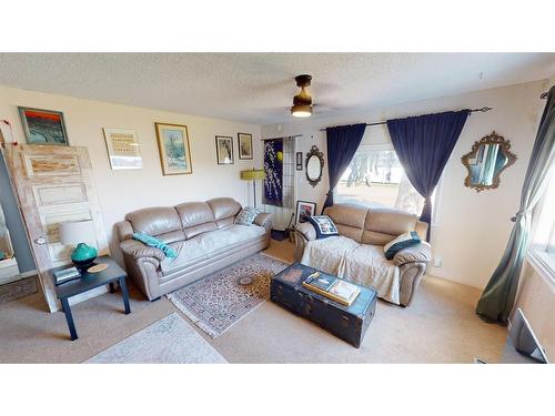 309 Railway Avenue, Rosemary, AB - Indoor Photo Showing Living Room