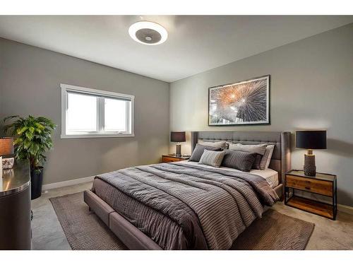 233001 Range Road 250, Rural Wheatland County, AB - Indoor Photo Showing Bedroom