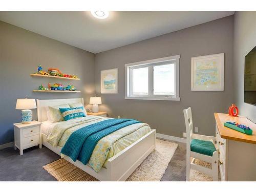 233001 Range Road 250, Rural Wheatland County, AB - Indoor Photo Showing Bedroom