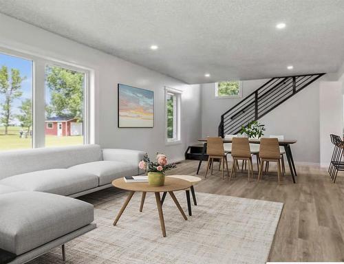 417 Railway Avenue, Scandia, AB - Indoor Photo Showing Living Room