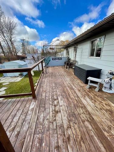 131 Wildrose Avenue West, Brooks, AB - Outdoor With Deck Patio Veranda With Exterior