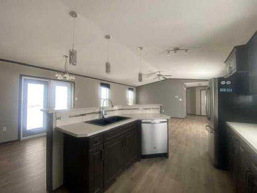 135023 Twp 174 Road, Tilley, AB - Indoor Photo Showing Kitchen With Double Sink