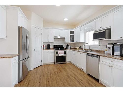 355 Lake Stafford Drive East, Brooks, AB - Indoor Photo Showing Kitchen With Double Sink