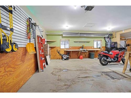 8 Evergreen Park Close West, Brooks, AB - Indoor Photo Showing Garage