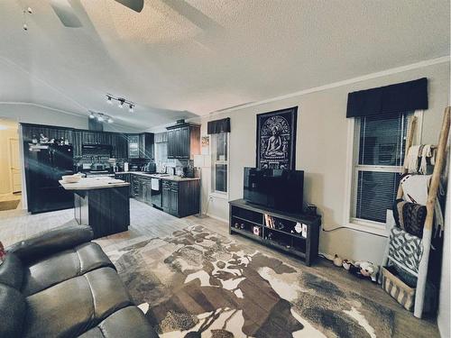 105 1St Avenue West, Delia, AB - Indoor Photo Showing Living Room