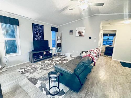 105 1St Avenue West, Delia, AB - Indoor Photo Showing Living Room