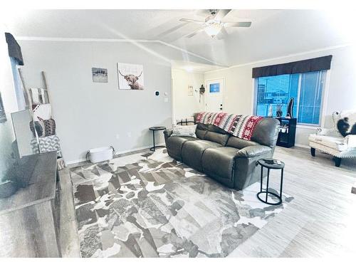 105 1St Avenue West, Delia, AB - Indoor Photo Showing Living Room