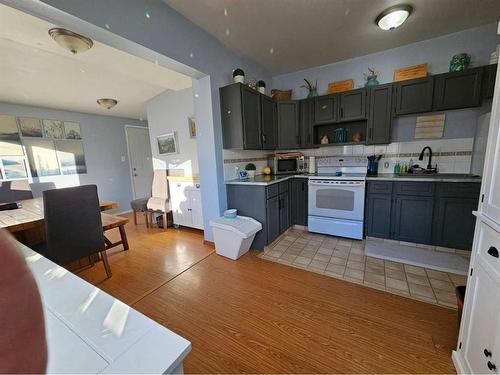 586 2 Avenue West, Drumheller, AB - Indoor Photo Showing Kitchen