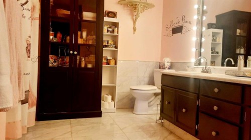 710 Bankview Close, Drumheller, AB - Indoor Photo Showing Bathroom