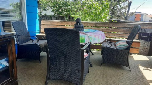 710 Bankview Close, Drumheller, AB - Outdoor With Deck Patio Veranda