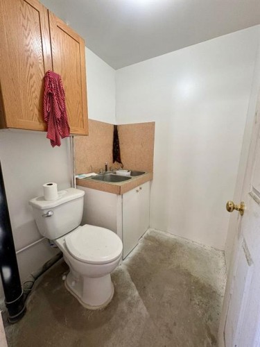 45 3 Avenue, Tilley, AB - Indoor Photo Showing Bathroom