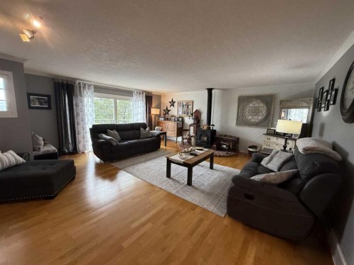 502 Fox Lake Trail, Hanna, AB - Indoor Photo Showing Living Room