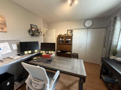 502 Fox Lake Trail, Hanna, AB - Indoor Photo Showing Office
