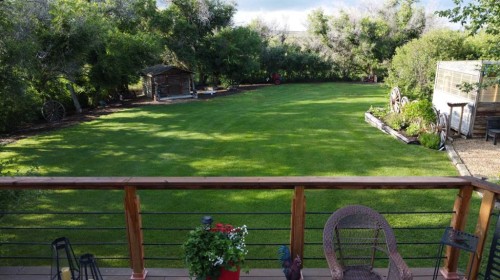 502 Fox Lake Trail, Hanna, AB - Outdoor With Backyard