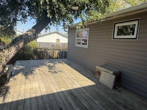 10 Main Street, Munson, AB - Outdoor With Deck Patio Veranda With Exterior