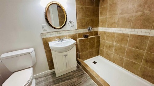 1507 2 Avenue Nw, Drumheller, AB - Indoor Photo Showing Bathroom