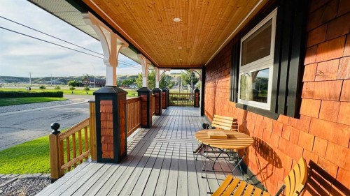 1507 2 Avenue Nw, Drumheller, AB - Outdoor With Deck Patio Veranda With Exterior