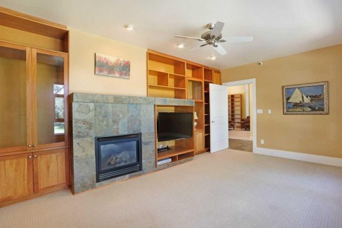 1024 Cassils Road West, Brooks, AB - Indoor With Fireplace