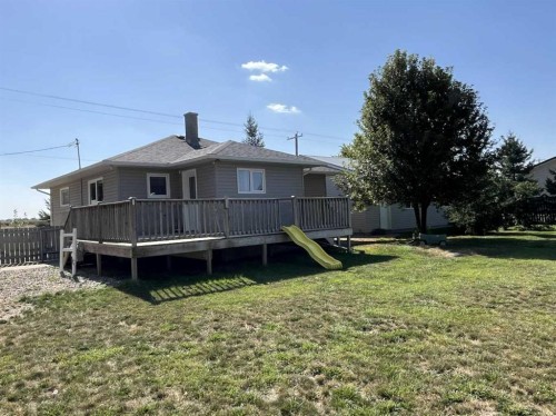 126 Harris Road, Taber, AB - Outdoor With Deck Patio Veranda