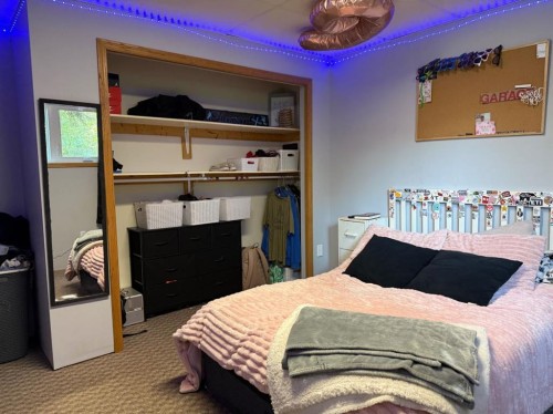 92 Beech Street, Drumheller, AB - Indoor Photo Showing Bedroom