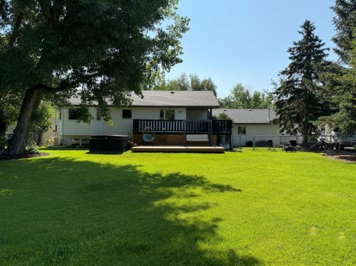 92 Beech Street, Drumheller, AB - Outdoor With Deck Patio Veranda